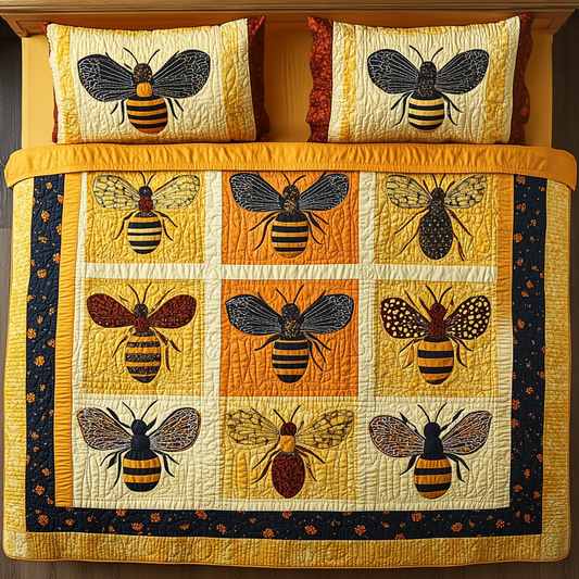 Bee TAI041124336 Quilt Bedding Set