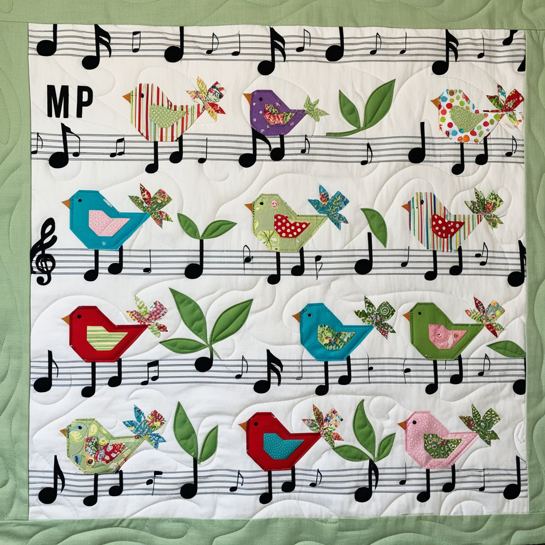 Bird Music NTA151024261 Quilt Blanket