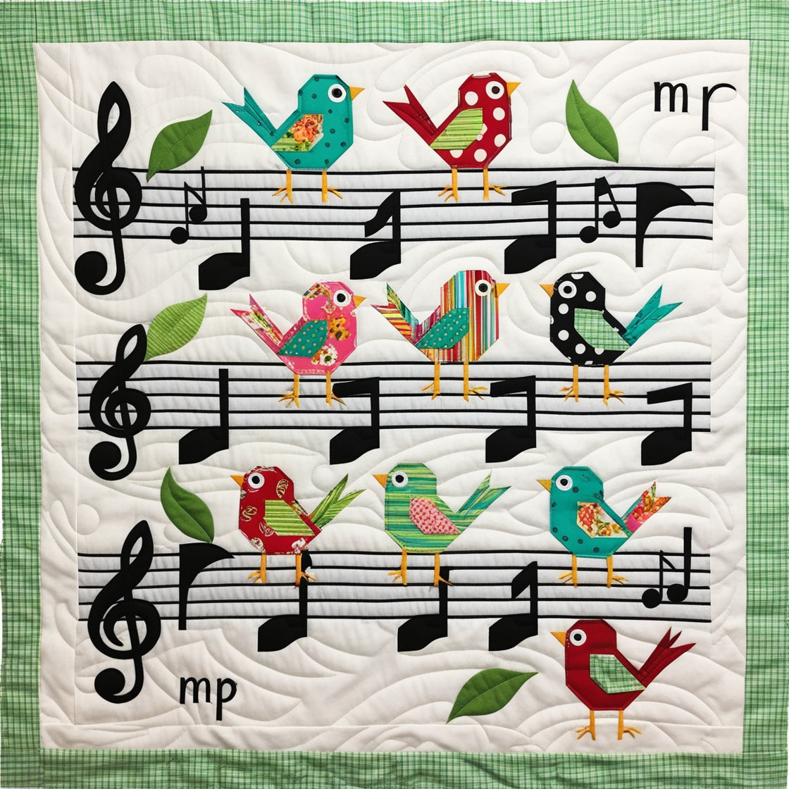 Bird Music NTA151024264 Quilt Blanket