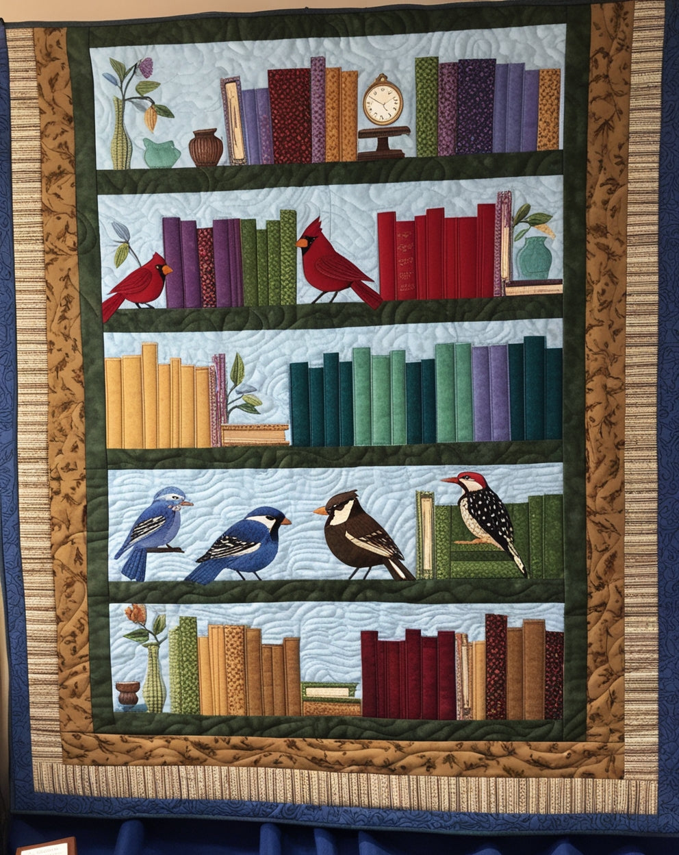 Bookcase NTA281024190 Quilt Blanket