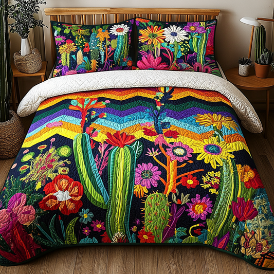 Cactus TAI041124374 Quilt Bedding Set