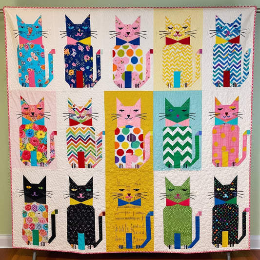 Cat NTA151024233 Quilt Blanket