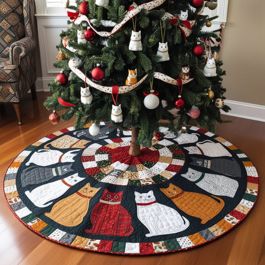 Cat NTA311024275 Quilted Tree Skirt