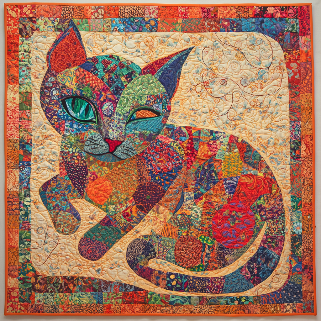 Cat TAI041124011 Quilt Blanket