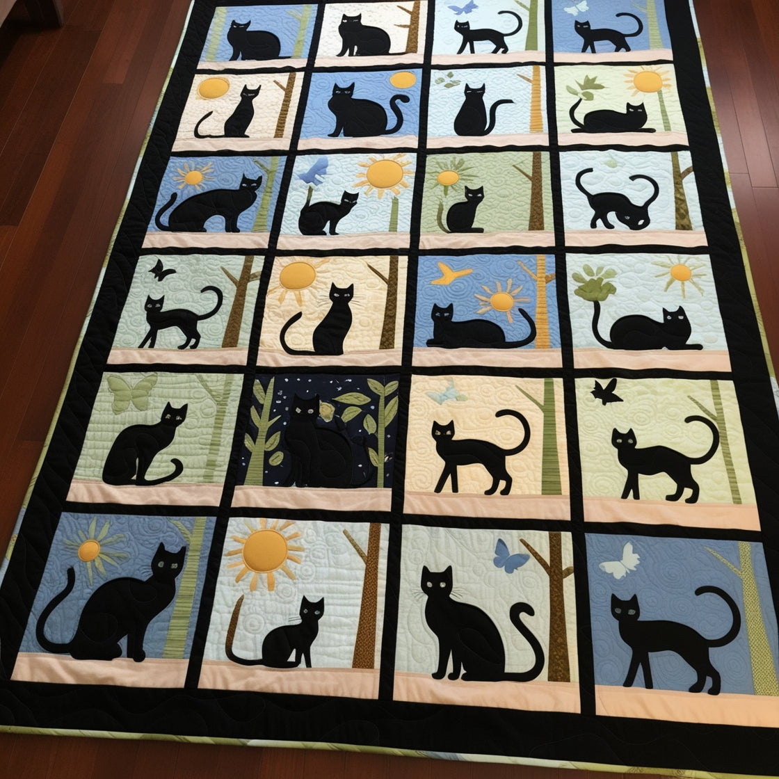 Cats NTA151024182 Quilt Blanket