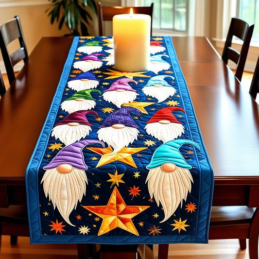 Christmas Gnome NTA041124657 Quilted Table Runner