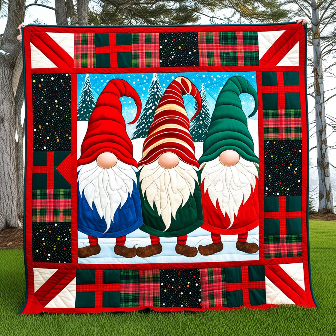 Christmas Gnome NTA151024272 Quilt Blanket