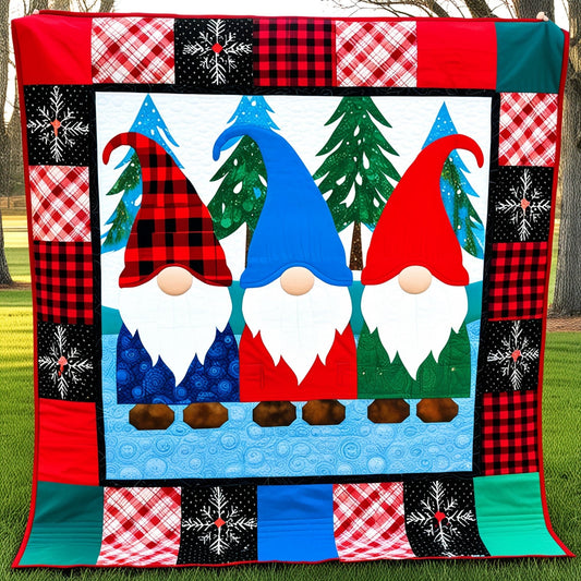 Christmas Gnome NTA151024276 Quilt Blanket