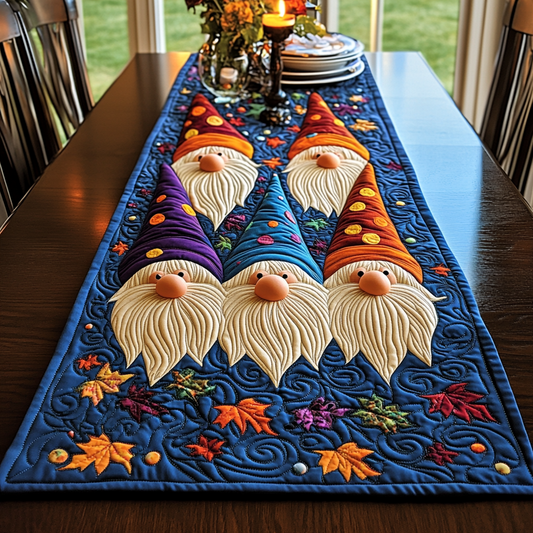 Christmas Gnome TAI041124641 Quilted Table Runner