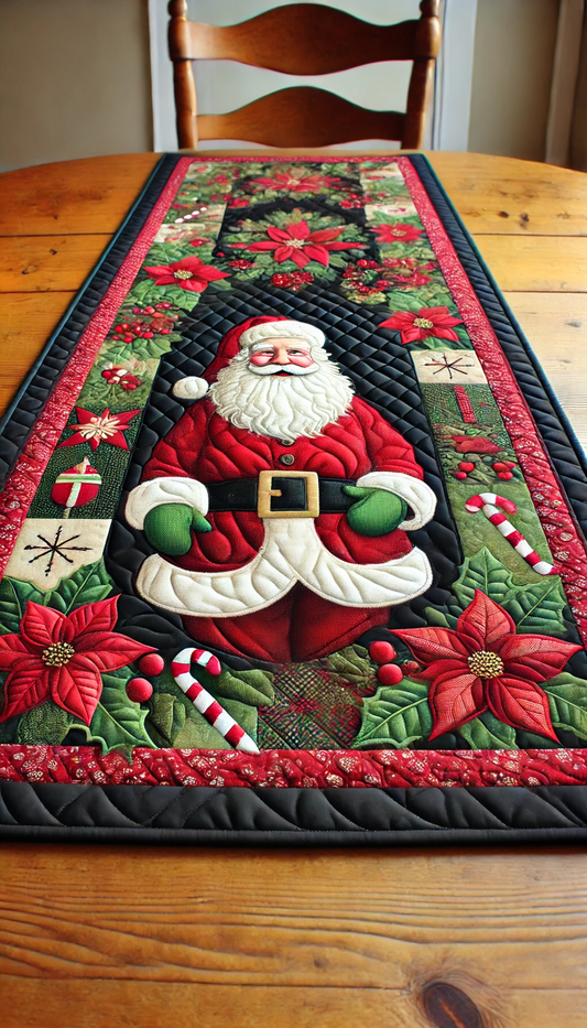 Christmas Santa NTA281024376 Quilted Table Runner