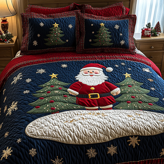 Christmas Santa TAI041124175 Quilt Bedding Set