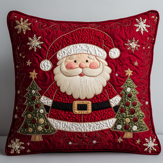 Christmas Santa TAI061124231 Quilted Pillow Case