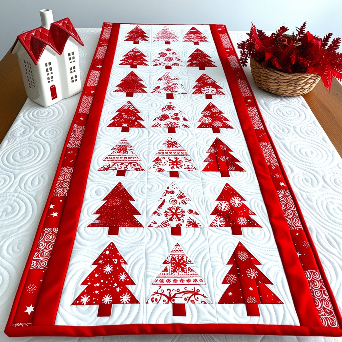 Christmas Tree NTA061124228 Quilted Table Runner