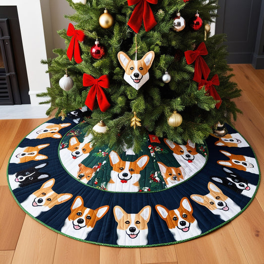 Corgi NTA311024276 Quilted Tree Skirt