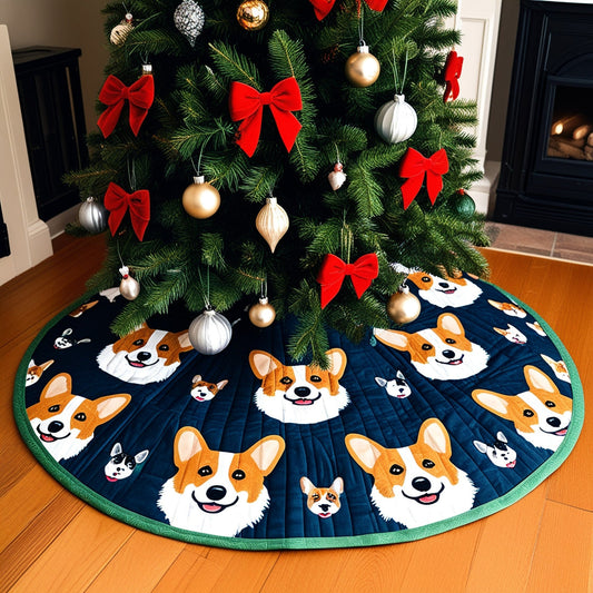 Corgi NTA311024281 Quilted Tree Skirt