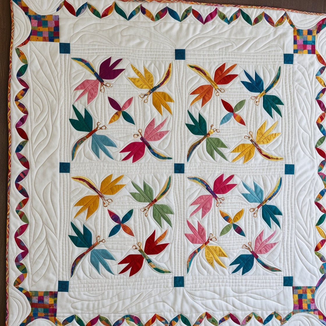 Dragonfly NTA151024085 Quilt Blanket