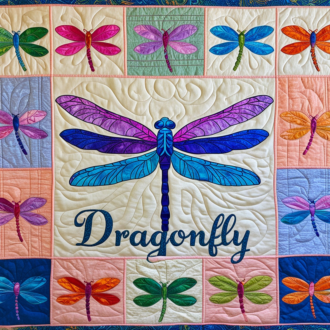 Dragonfly NTA151024098 Quilt Blanket