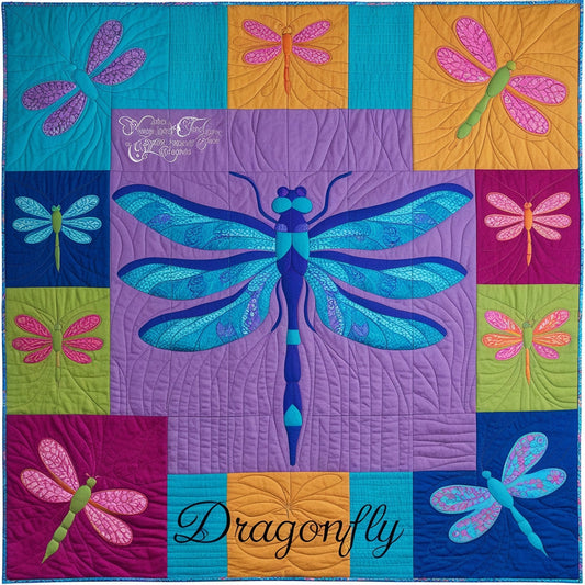 Dragonfly NTA151024100 Quilt Blanket