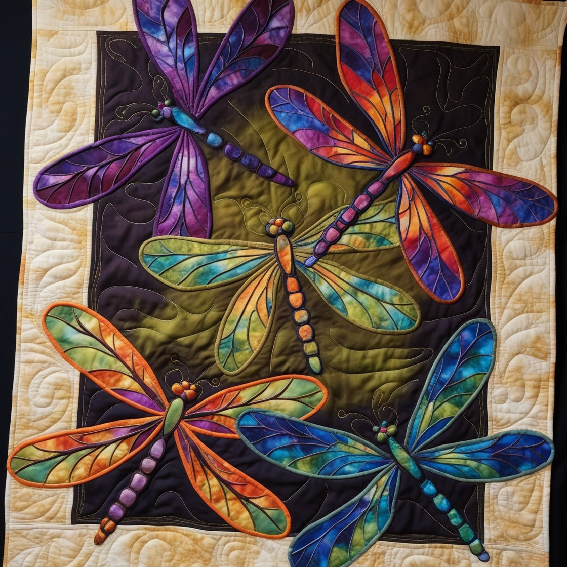 Dragonfly NTA151024103 Quilt Blanket