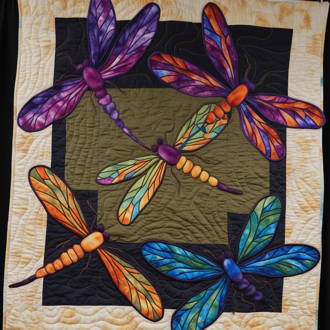 Dragonfly NTA151024105 Quilt Blanket