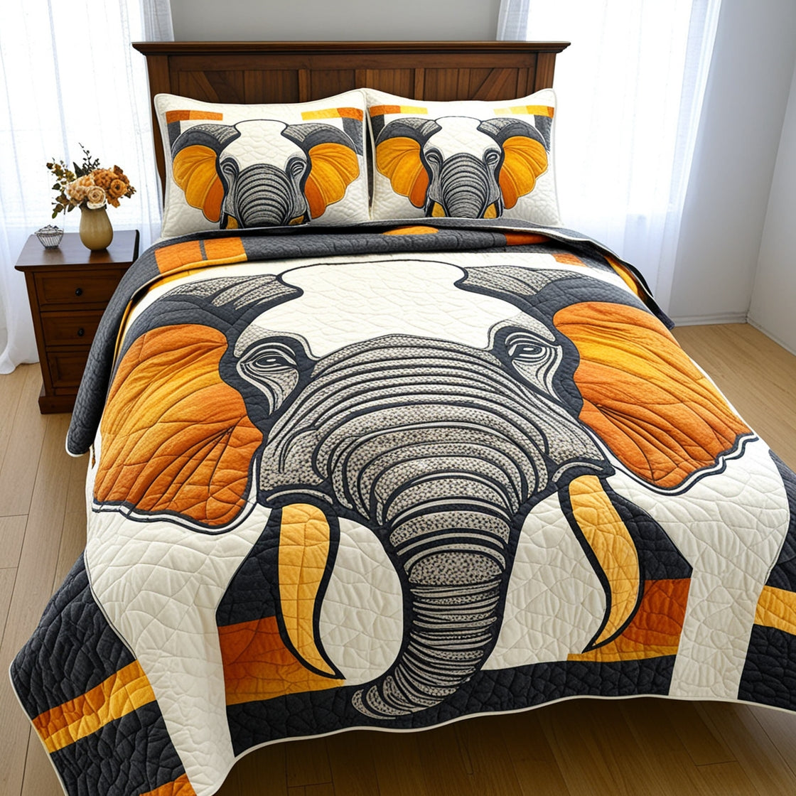 Elephant NTA181024606 Quilt Bedding Set