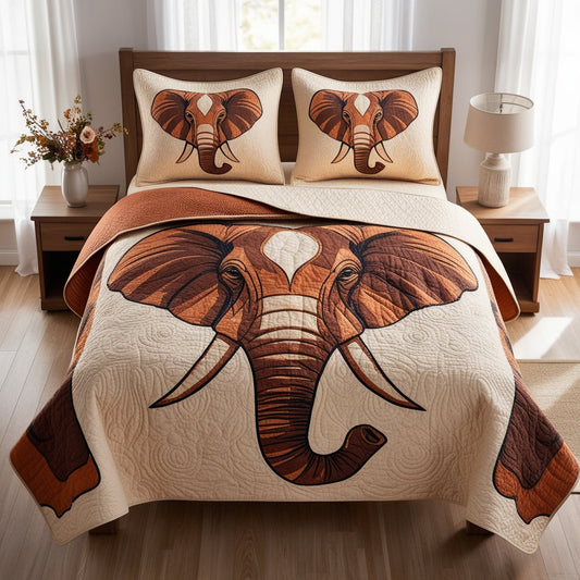 Elephant NTA181024631 Quilt Bedding Set