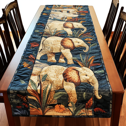 Elephant TAI281024298 Quilted Table Runner