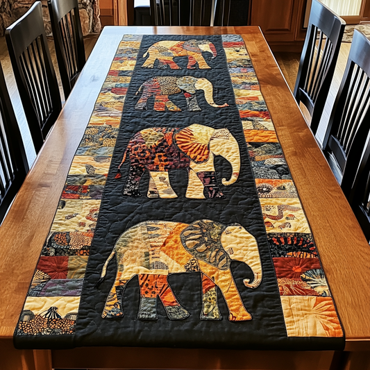 Elephant TAI281024299 Quilted Table Runner