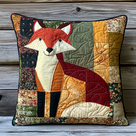 Fox DAI05112494 Quilted Pillow Case