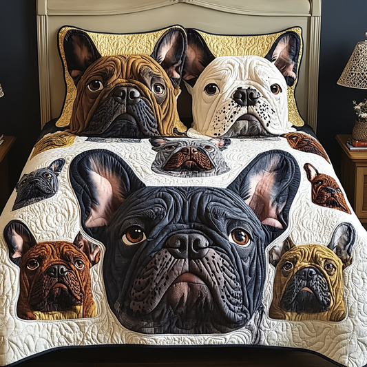 French Bulldog TAI041124354 Quilt Bedding Set