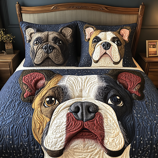 French Bulldog TAI041124361 Quilt Bedding Set