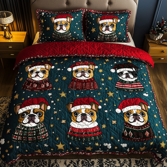 French Bulldog TAI041124379 Quilt Bedding Set