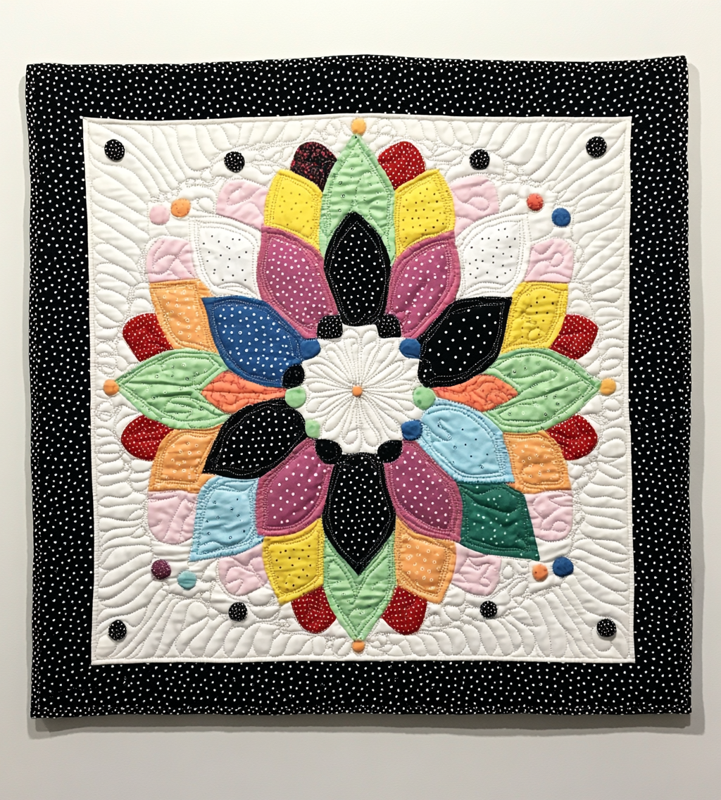 Mandala Flower DAI311024362 Quilt Blanket