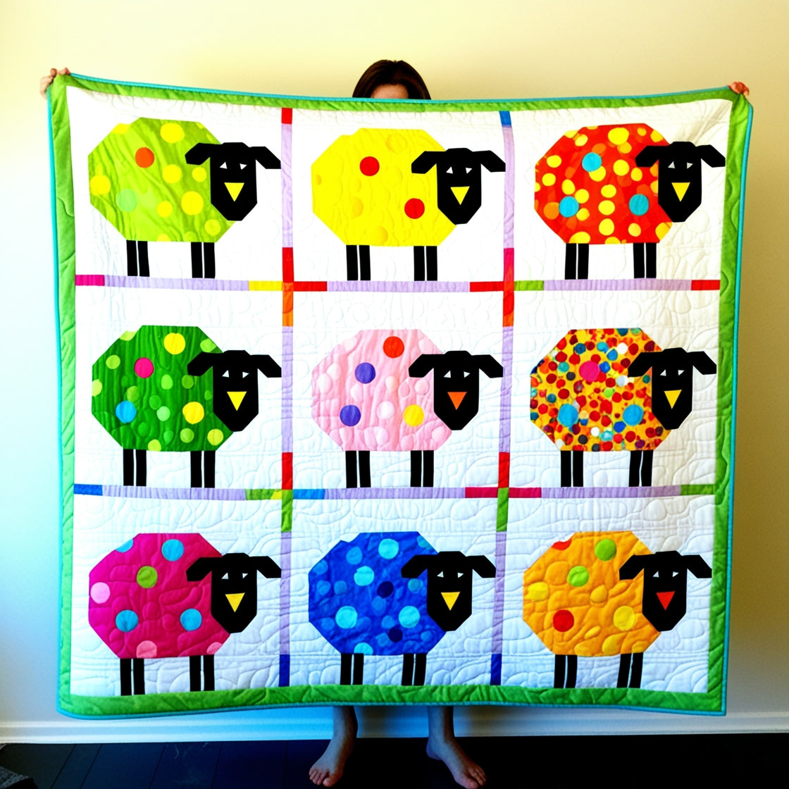 Sheep NTA151024205 Quilt Blanket