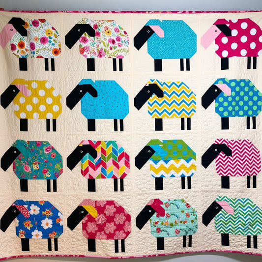 Sheep NTA151024240 Quilt Blanket