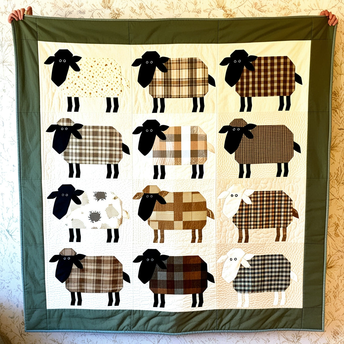 Sheep NTA151024286 Quilt Blanket