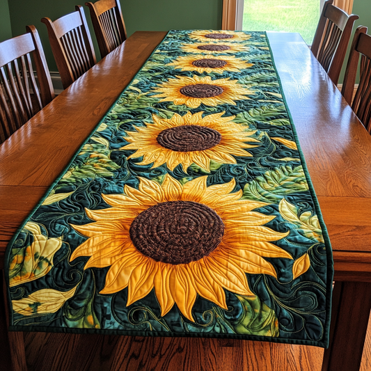 Sunflower TAI061124192 Quilted Table Runner