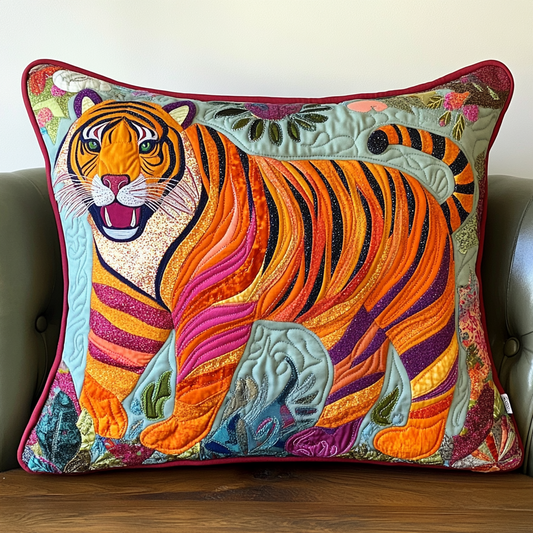 Tiger DAI05112481 Quilted Pillow Case