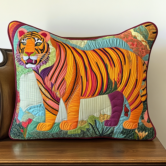 Tiger DAI05112482 Quilted Pillow Case