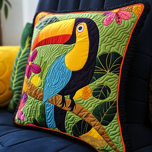 Toucan DAI311024465 Quilted Pillow Case