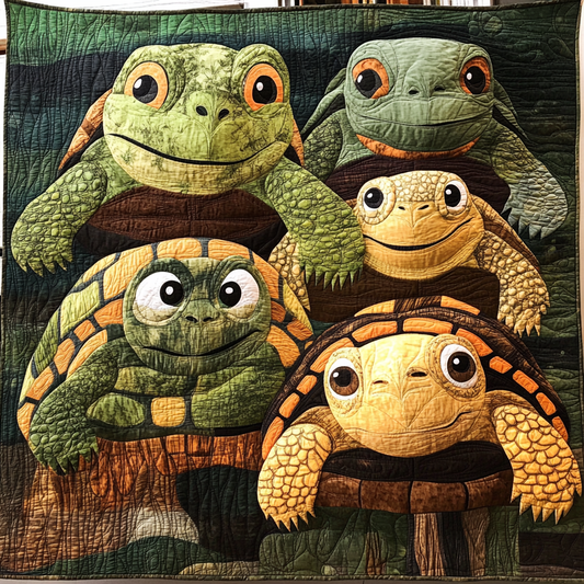 Turtle TAI041124095 Quilt Blanket