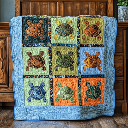 Turtle TAI041124097 Quilt Blanket