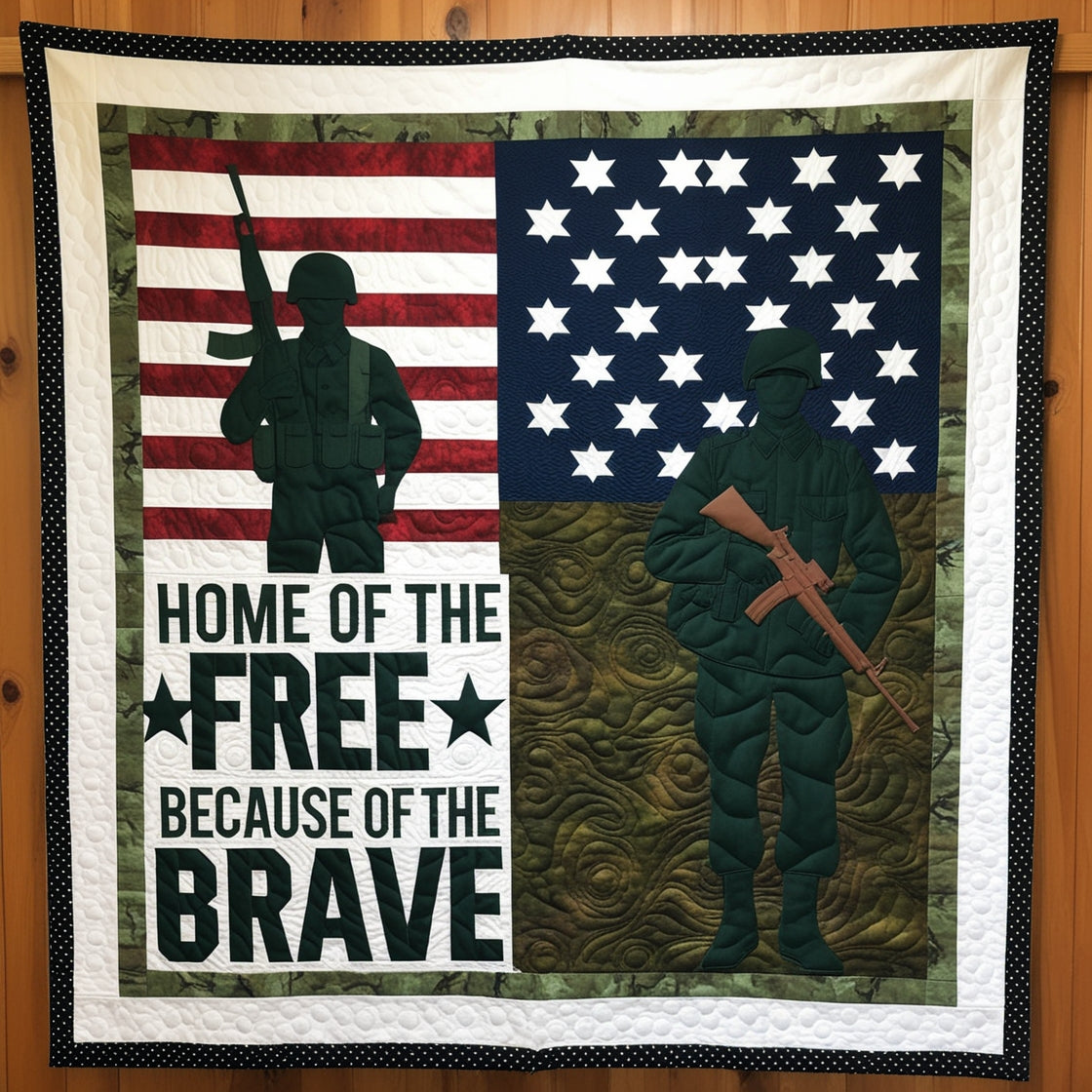 Veteran NTA151024155 Quilt Blanket