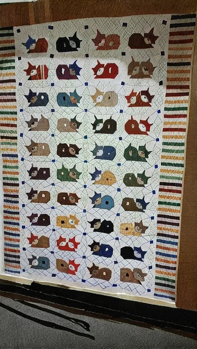 Cats TAI021024238 Quilt Blanket